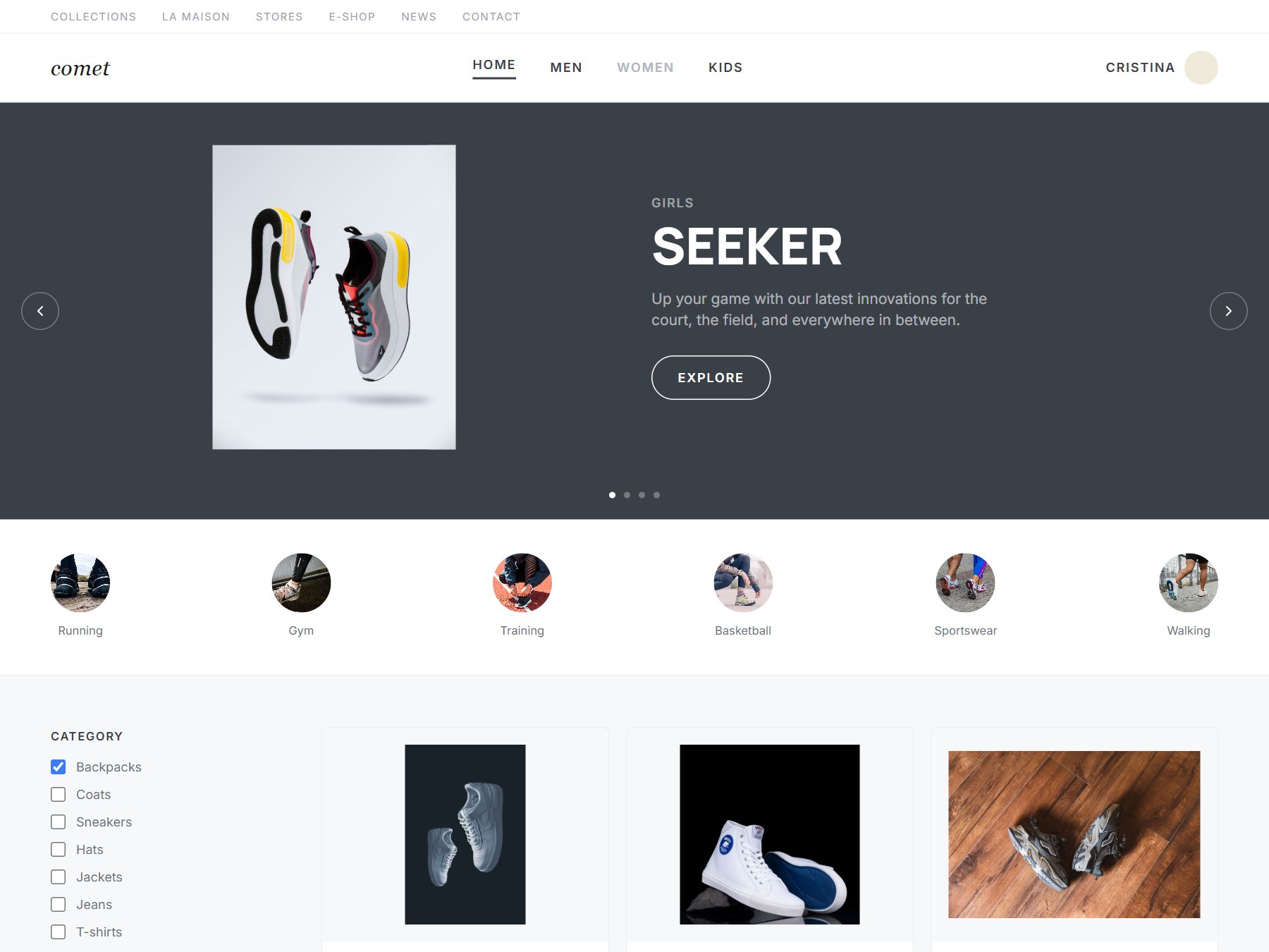 Shoe Store preview
